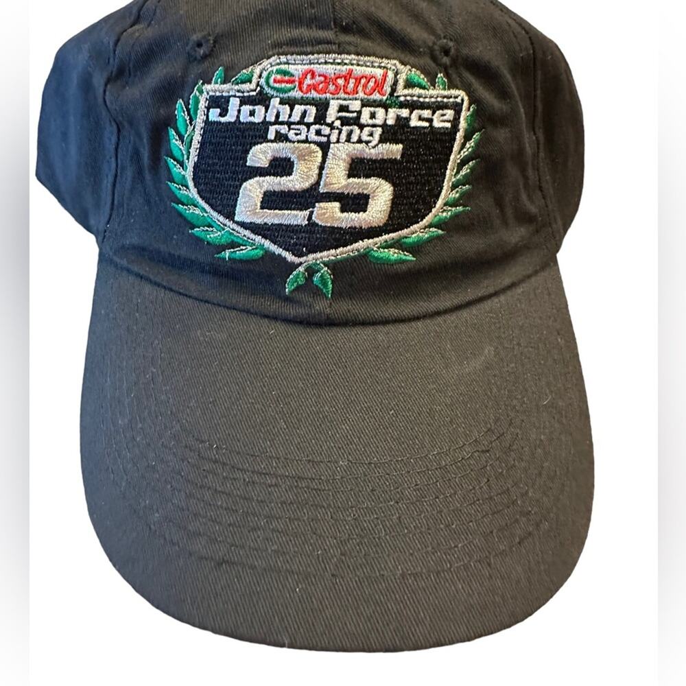 Castrol John Force 25th Anniversary Black Hat/Cap